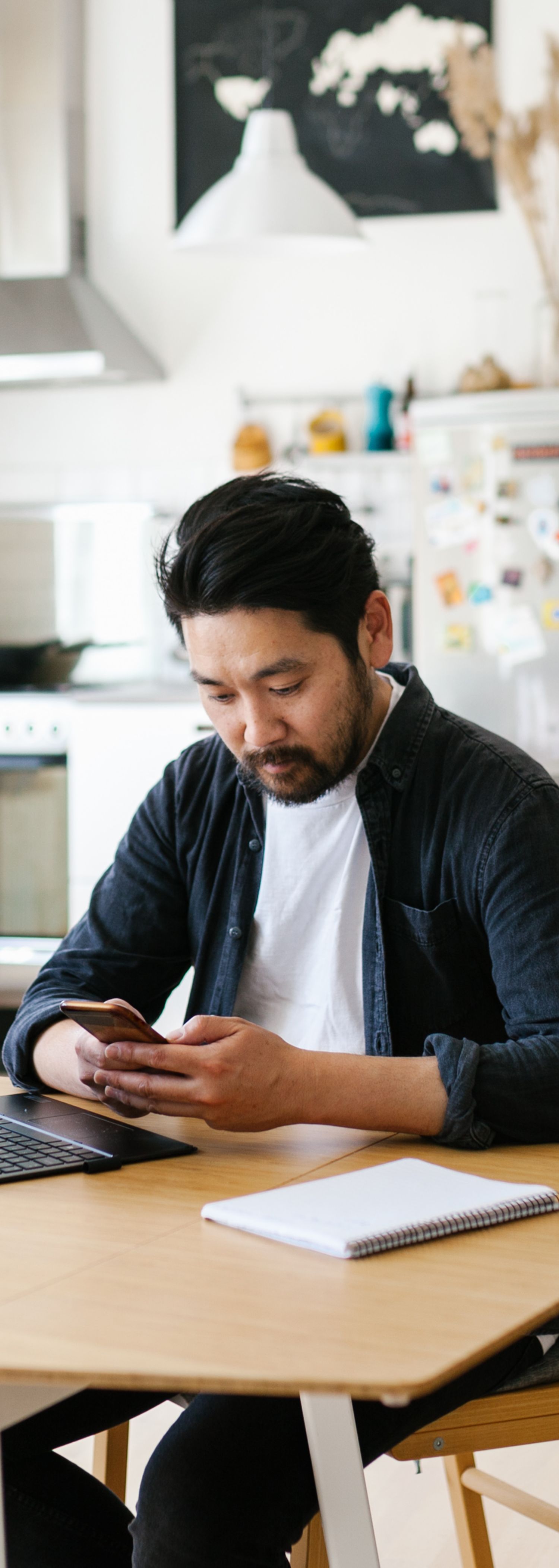 Man with laptop