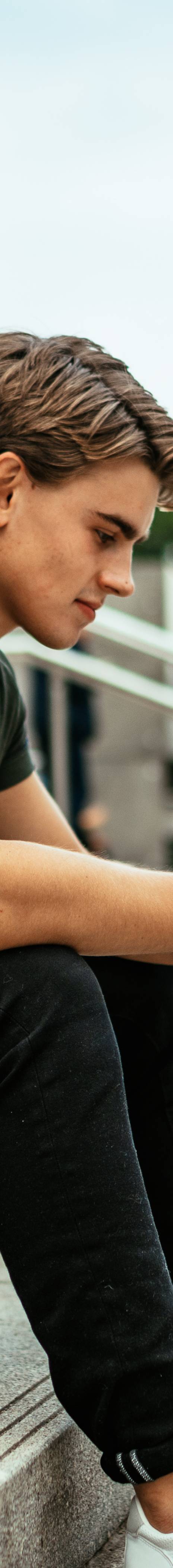 Young man with mobile phone