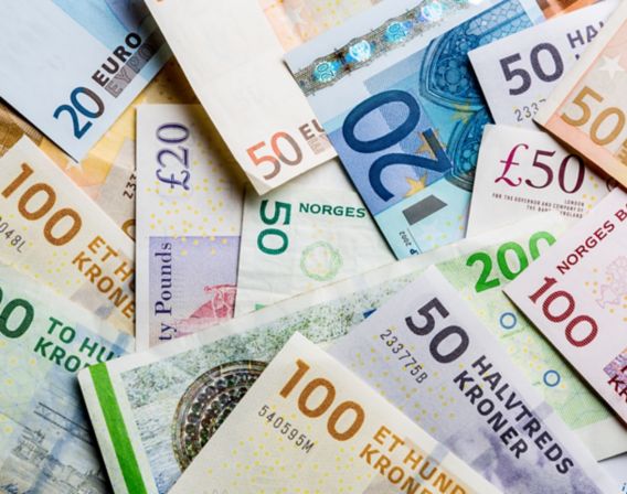 DNB Markets stiller løpende valutakurser for de fleste valutaer