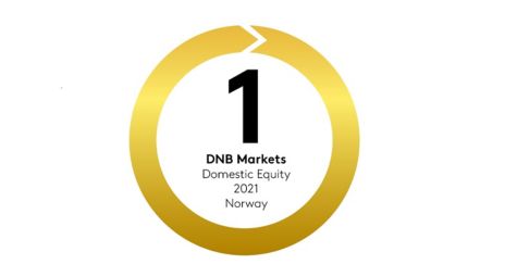 DNB Markets ble kåret av Prospera til Norges beste meglerhus for 2021, for 7. år på rad