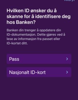 Digital ID-sjekk med BankID