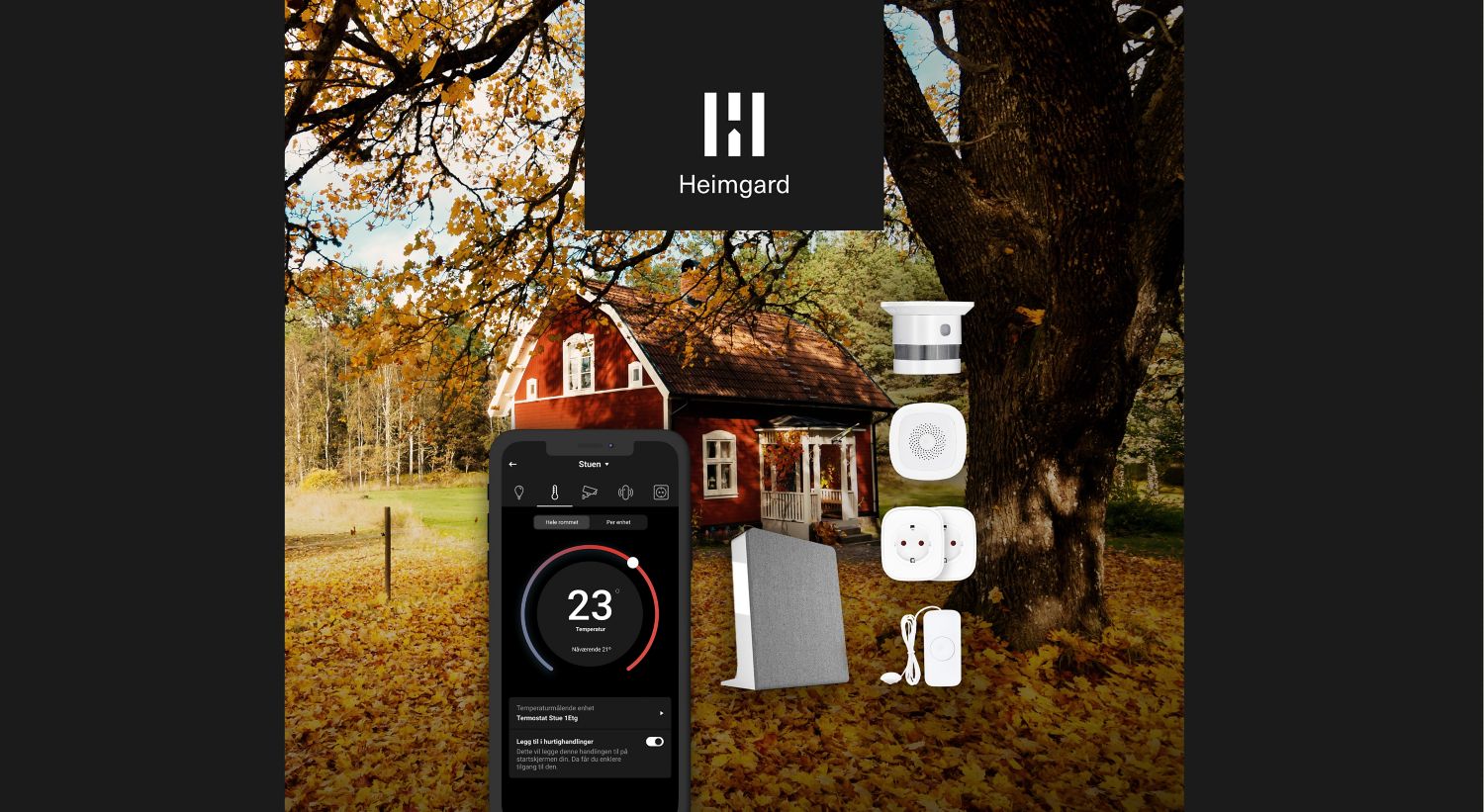 Heimgard - Smart hytte