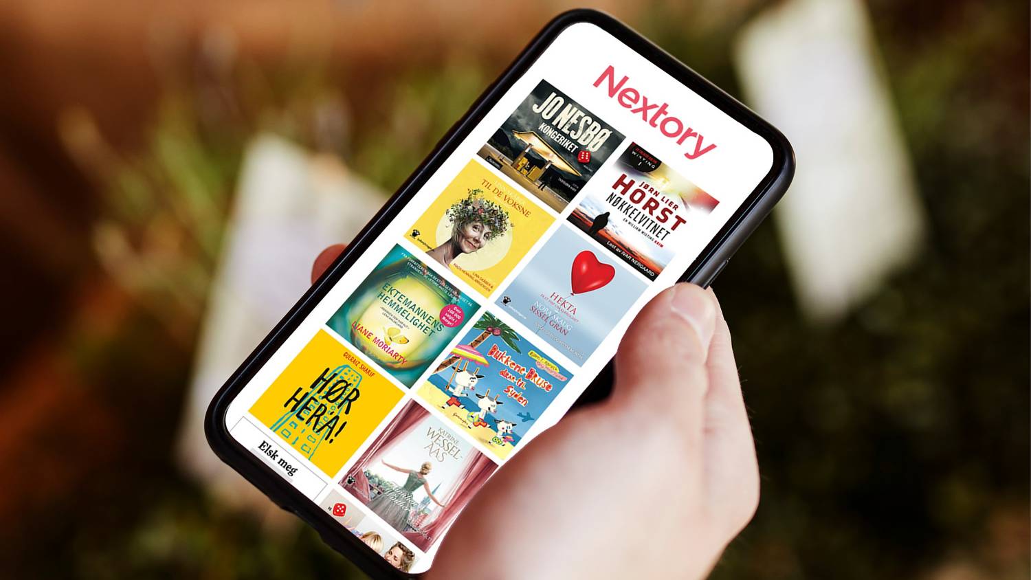 Nextory bilde av app