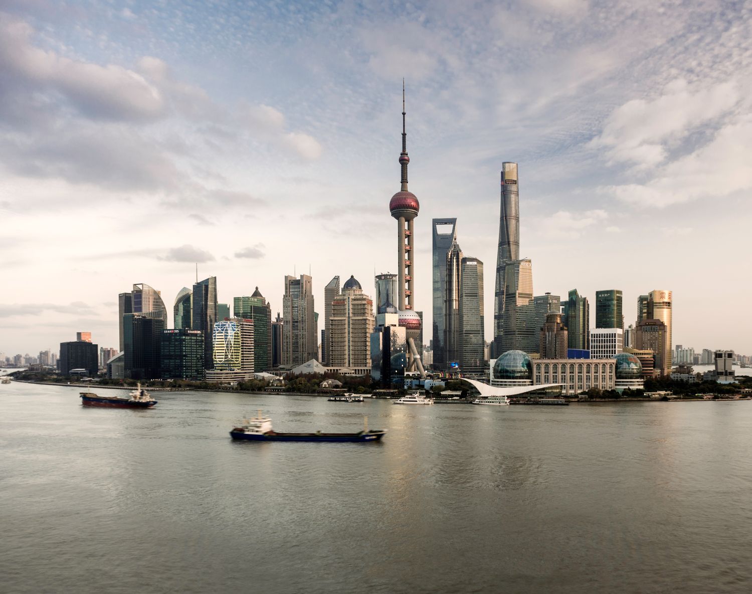 China Shanghai Skyline