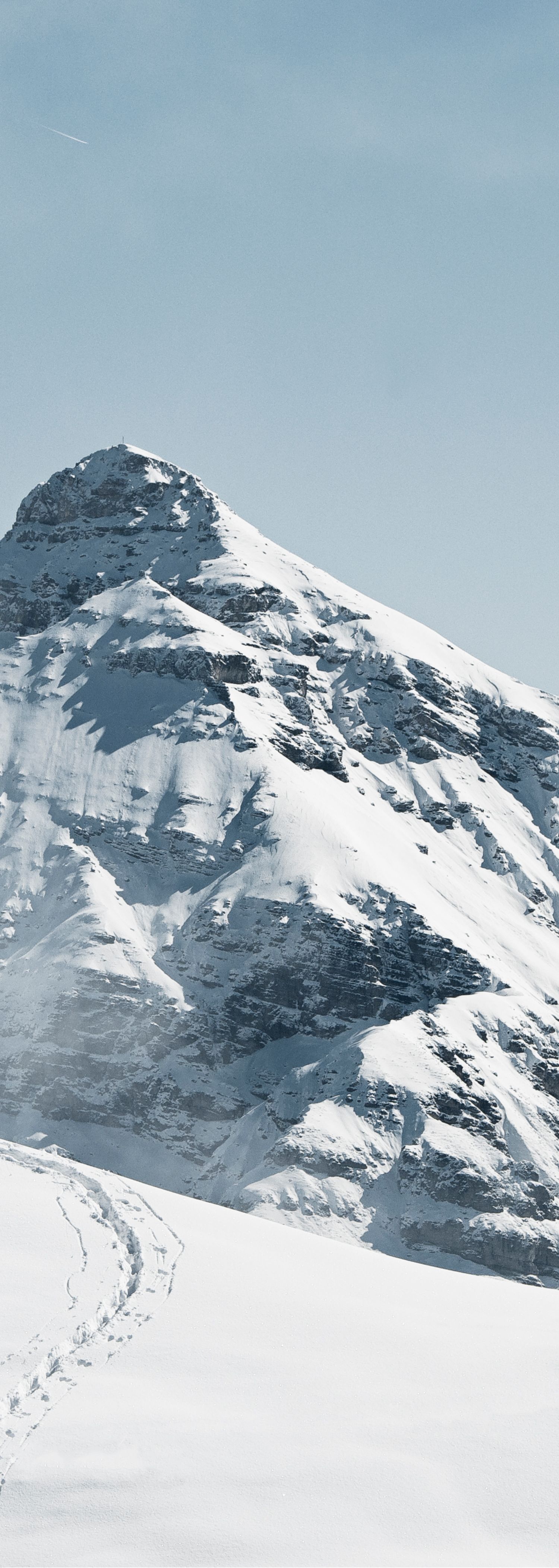 People on skis in the Alps