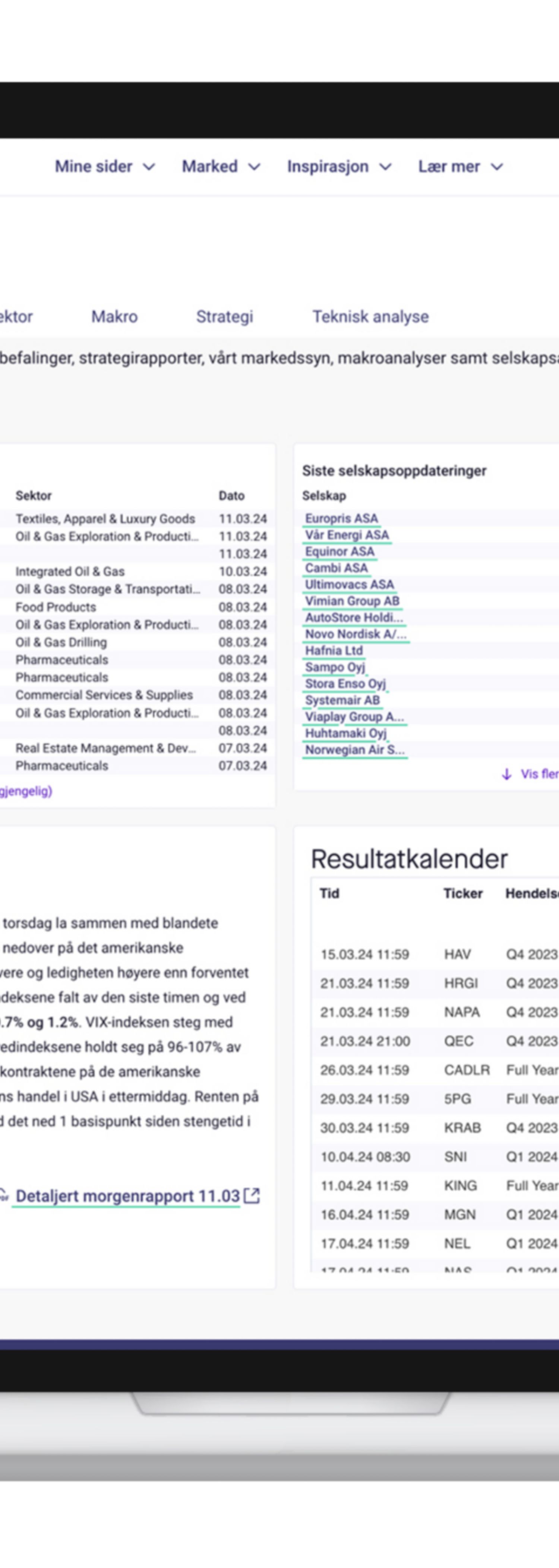 Laptop screen Analyser