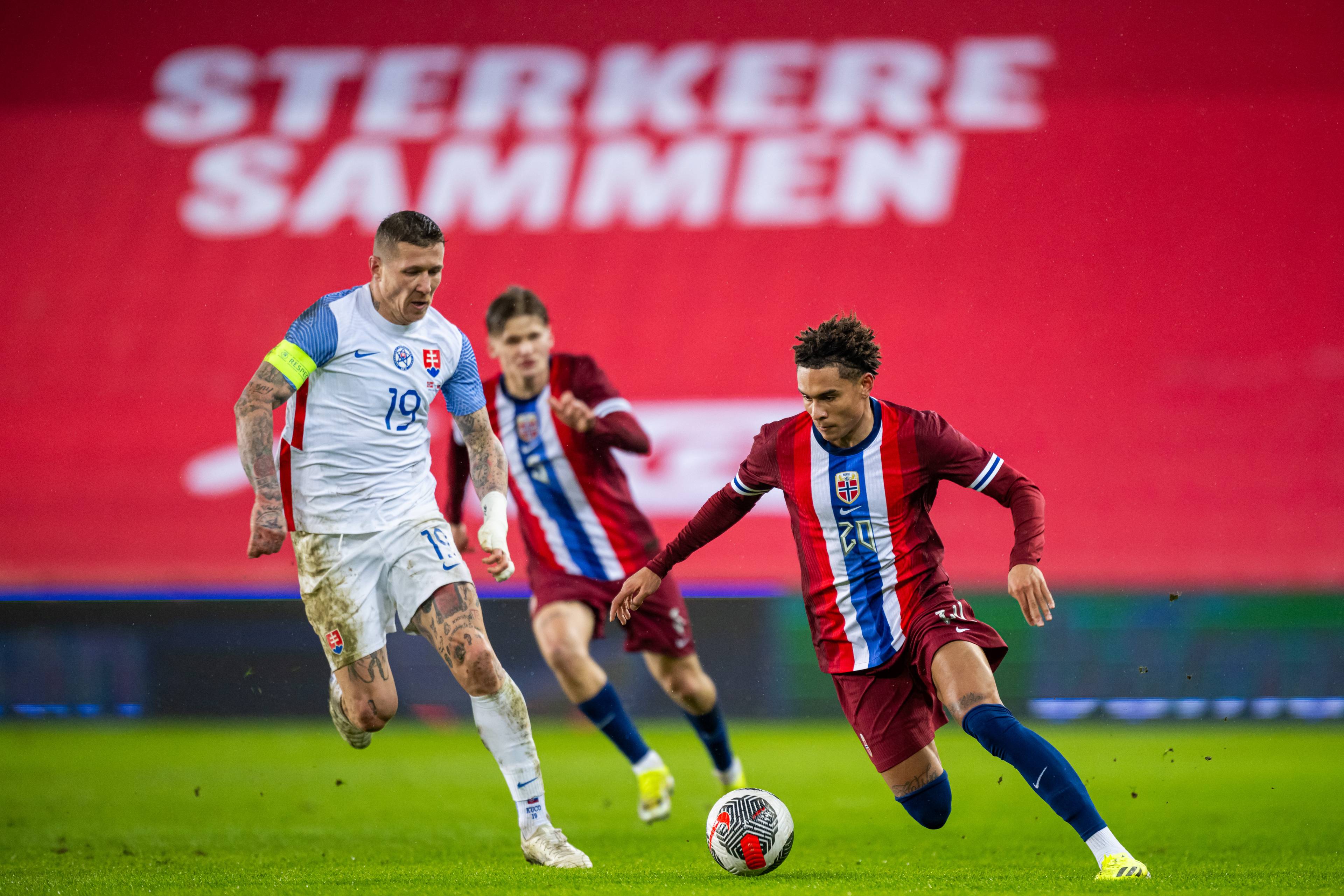 Men’s national football team playing 