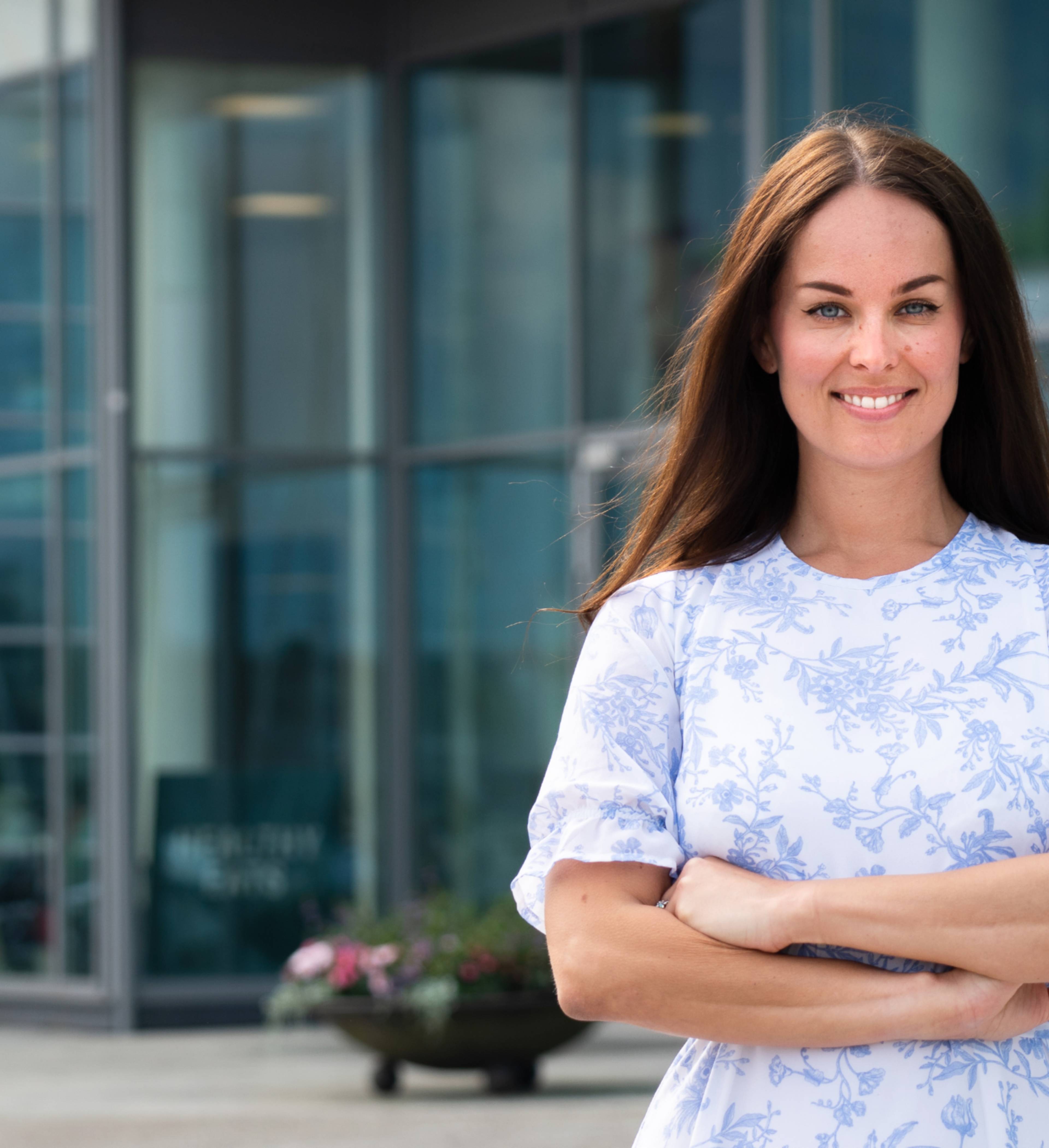 Bilde av investeringsrådgiver Christine Bentzen