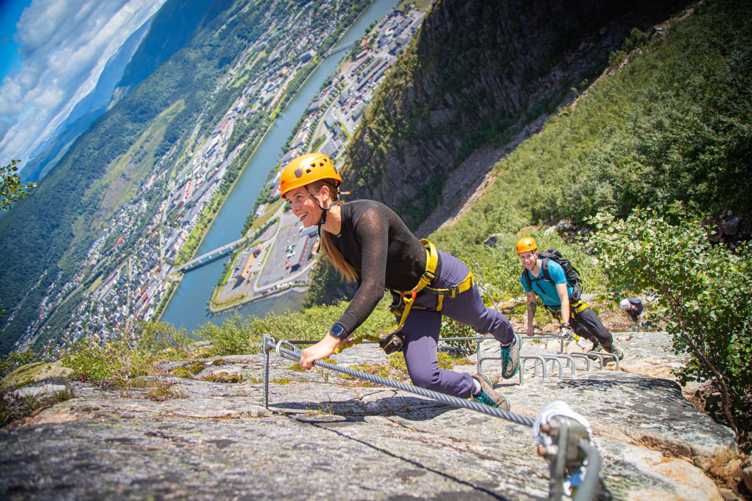 Hi North Via Ferrata Mosjøen 2-Broadstone - Visit Helgeland