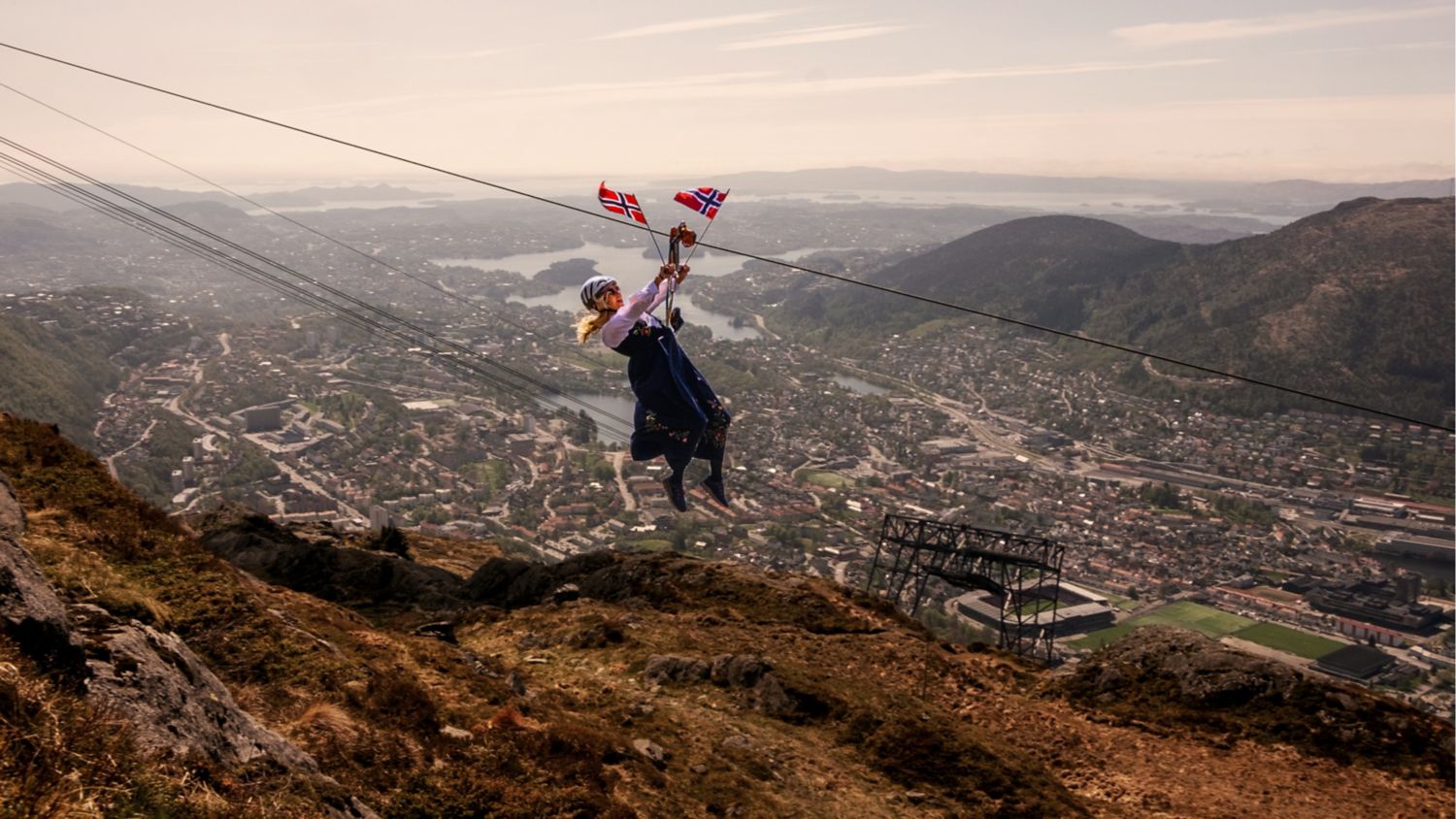 Supersommer - Bergen Base Camp - Zipline