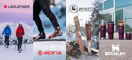 Ledlenser - Alpina - Brusletto - Stanley