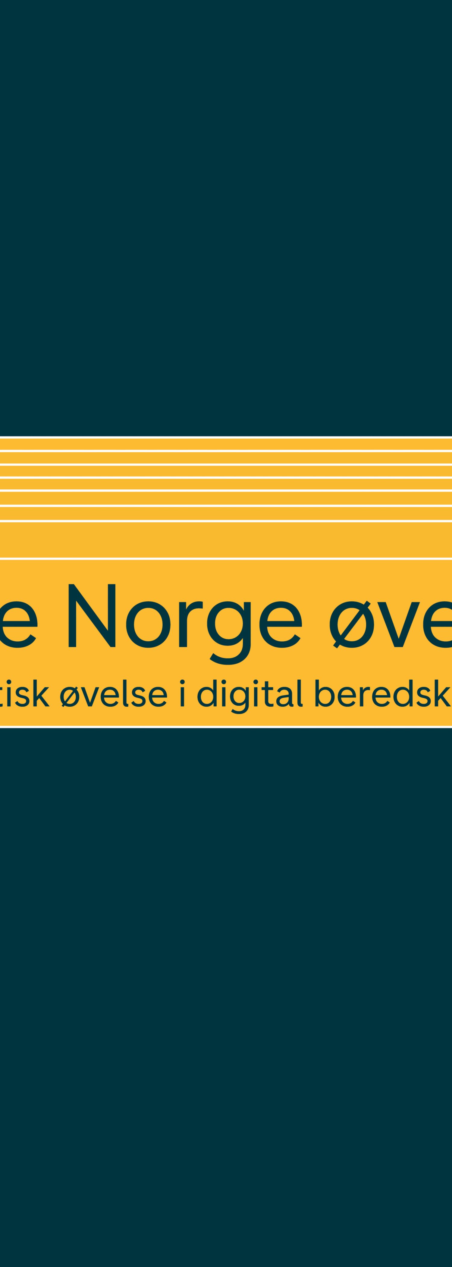 Hele Norge øver