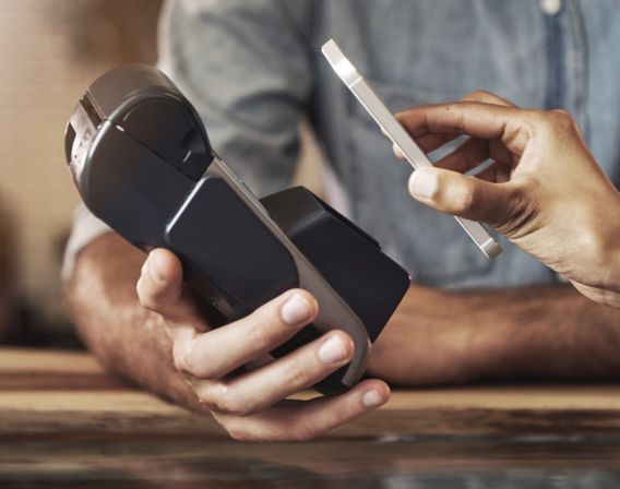Mobile payments on terminals
